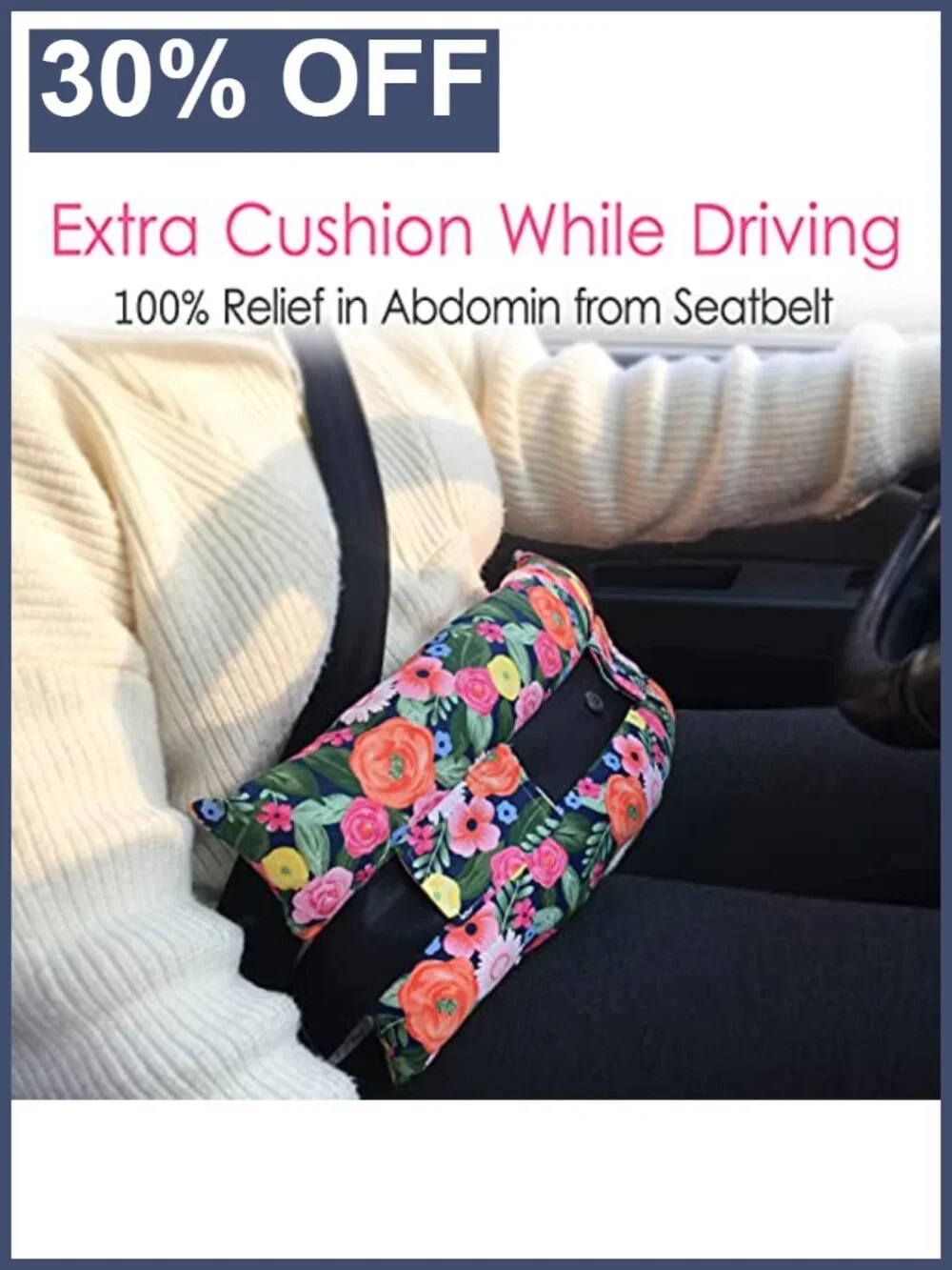 Hysterectomy Recovery Pillow Seatbelt Cushion Abdominal Surgery